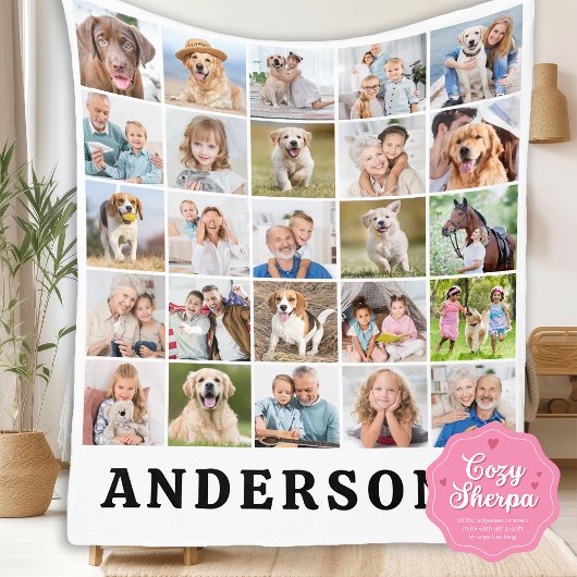 Create Your Family Custom Cute 25 Photos Collage Sherpadecke