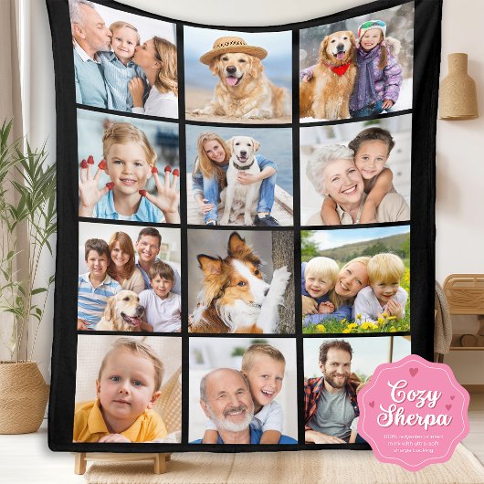 Create Your Family Photo Collage Simple 12 Picture Sherpadecke