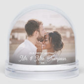 Create Your First Christmas Married Love Script Schneekugeln (Vorderseite)