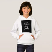 Create Your Future – Motivational Quote Design Hoodie (Vorne ganz)