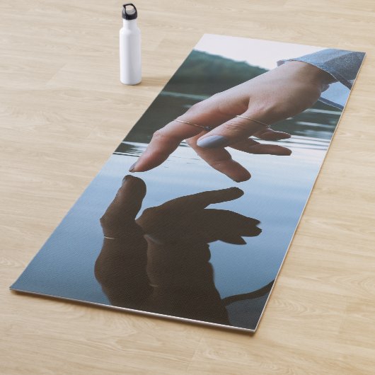 Create Your Minimalist Hand Portrait Simple Modern Yogamatte (Beispiel)