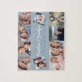 Create Your Own 10 Photo Grandparents Modern  Puzzle (Vertikal)