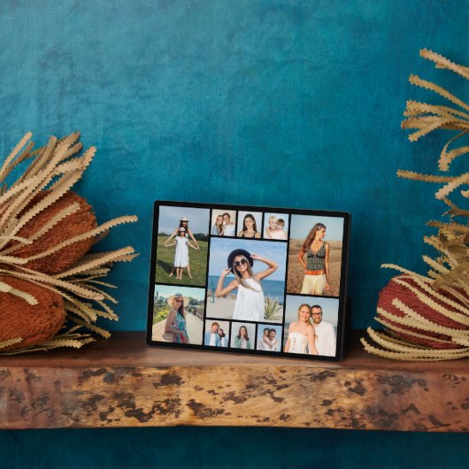 Create Your Own 11 Photo Collage Fotoplatte (Seite)