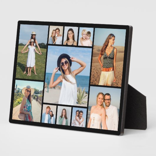 Create Your Own 11 Photo Collage Fotoplatte (Seite)