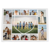 Create Your Own 11 Photo Collage Große Geschenktüte (Vorderseite)