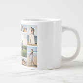Create Your Own 11 Photo Collage Jumbo-Tasse (Rechts)