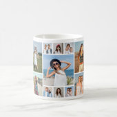 Create Your Own 11 Photo Collage Kaffeetasse (Mittel)