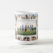 Create Your Own 11 Photo Collage Kaffeetasse (Mittel)