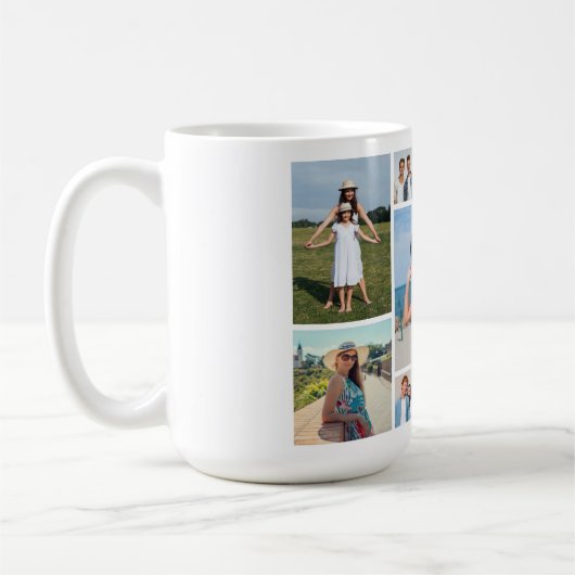 Create Your Own 11 Photo Collage Kaffeetasse (Links)