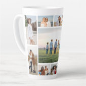 Create Your Own 11 Photo Collage Milchtasse (Linke Ecke)