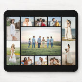 Create Your Own 11 Photo Collage  Mousepad (Vorne)