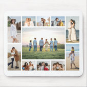 Create Your Own 11 Photo Collage  Mousepad (Vorne)
