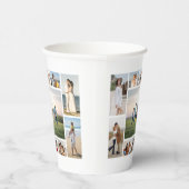 Create Your Own 11 Photo Collage Pappbecher (Rechts)