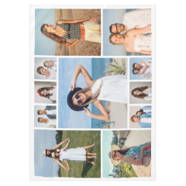 Create Your Own 11 Photo Collage Tischdecke