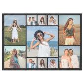 Create Your Own 11 Photo Collage Tischdecke (Vorderseite (Horizontal))