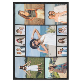 Create Your Own 11 Photo Collage Tischdecke