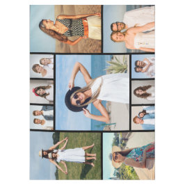 Create Your Own 11 Photo Collage Tischdecke