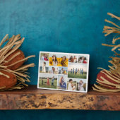 Create Your Own 12 Photo Collage Fotoplatte (Seite)