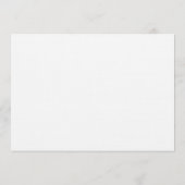 Create Your Own 15 Photo Collage Einladung (Rückseite)