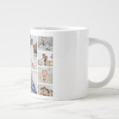 Create Your Own 15 Photo Collage Jumbo-Tasse (Rechts)