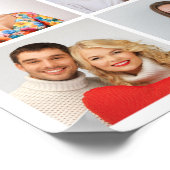 Create Your Own 16 Photo Collage Poster (Ecke)