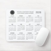 Create Your Own 2026 Company Calendar |  Mousepad (Mit Mouse)