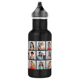 Create Your Own 21 Photo Collage  Edelstahlflasche