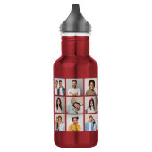 Create Your Own 21 Photo Collage  Edelstahlflasche (Links)