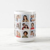 Create Your Own 21 Photo Collage  Kaffeetasse (Mittel)