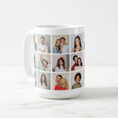 Create Your Own 21 Photo Collage  Kaffeetasse (Vorderseite Links)