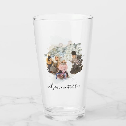 Create Your Own 2 Photo Glas (Rückseite)