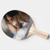 Create Your Own 2 Photo Ping Pong Paddle Tischtennis Schläger (Seitenansicht)