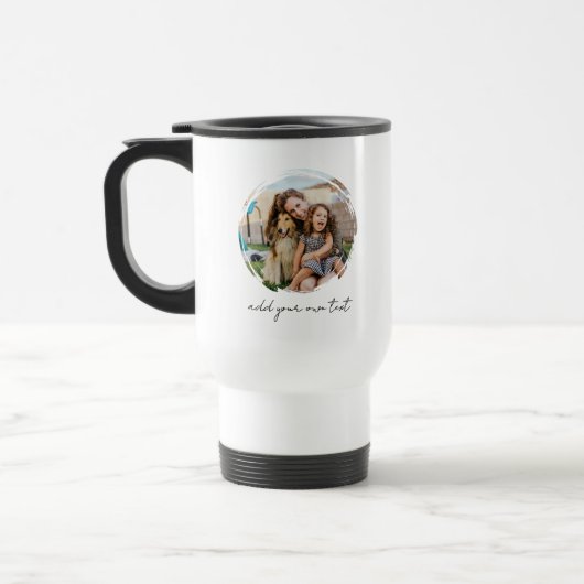 Create Your Own 2 Photo Reisebecher (Links)