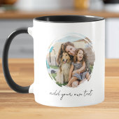 Create Your Own 2 Photo Tasse