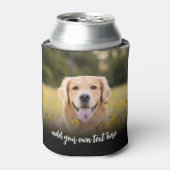 Create Your Own 2 Photo With Text Dosenkühler (Kanne Vorderseite)