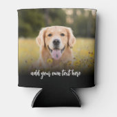 Create Your Own 2 Photo With Text Dosenkühler (Vorderseite)