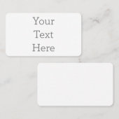 8,9 cm x 5,1 cm Flache Platzkarte (Vorne/Hinten)