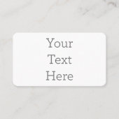 8,9 cm x 5,1 cm Flache Platzkarte (Vorderseite)