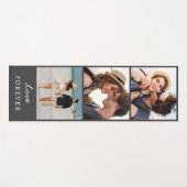 Create Your Own 3 Photo Collage Yoga Mat Yogamatte (Vorderseite (Horizontal))