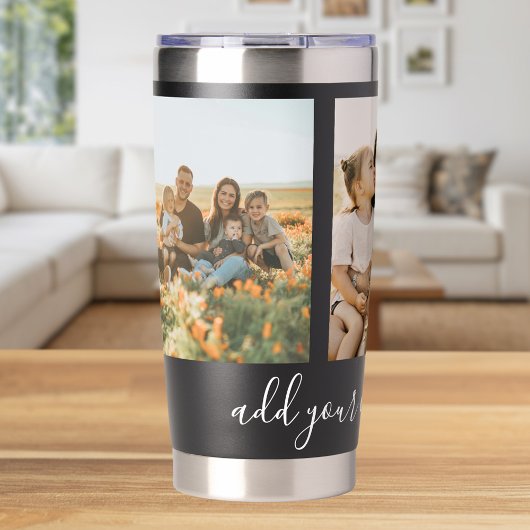 Create Your Own 3 Photo Thermobecher