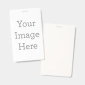 Vertikal Ausweis (Vorder- & Rückseite)