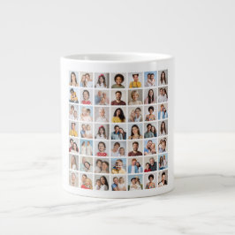 Create Your Own 49 Photo Collage  Jumbo-Tasse