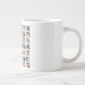 Create Your Own 49 Photo Collage  Jumbo-Tasse (Rechts)