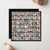 Create Your Own 49 Photo Collage Mitteilungskarte (Vorderseite/Rückseite Beispiel)