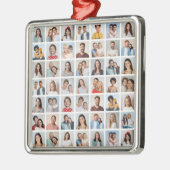 Create Your Own 49 Photo Collage Ornament Aus Metall (Links)