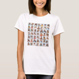 Create Your Own 49 Photo Collage Women's T-Shirt