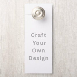 Create Your Own | 4.25" x 11" Custom Door Hanger Türanhänger