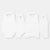 Create Your Own 4.5" x2.75" x5.5" Gable Paper Geschenkschachtel (Ungeklappt)