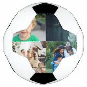 Create Your Own 4 Photo Collage Fußball (Vorderseite)