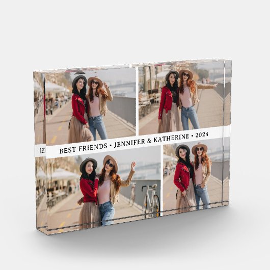 Create Your Own 4 Photo Collage Photo Block (Links)